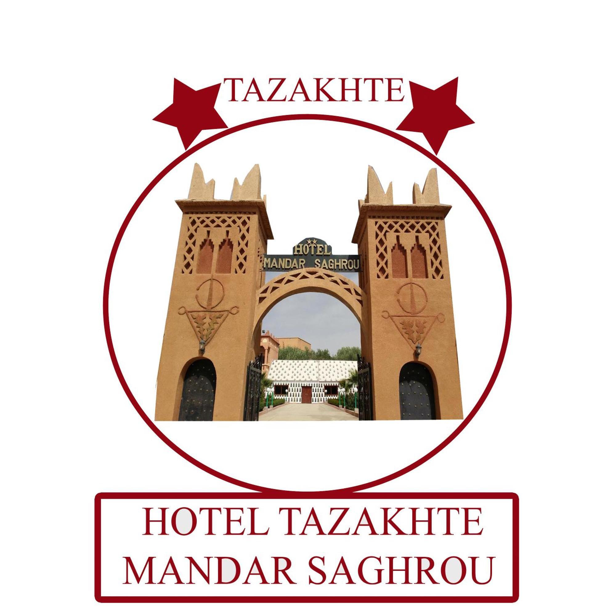 Hotel Mandar Saghrou Tazakhte Kelaat-M'Gouna Exterior photo
